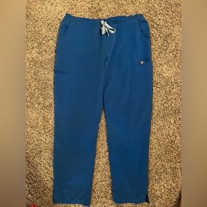 Large royal blue fig bottoms